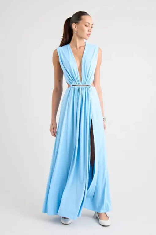 Do For Love Gown Light Blue