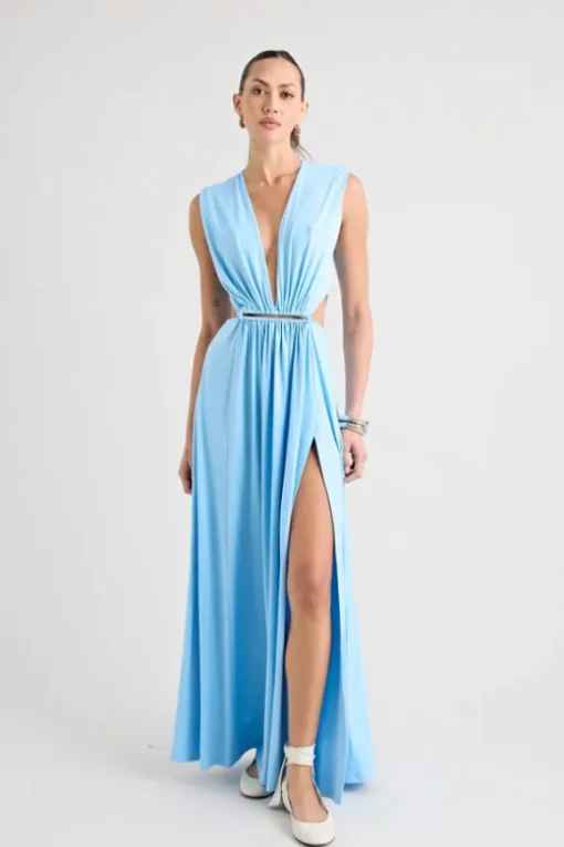 Do For Love Gown Light Blue