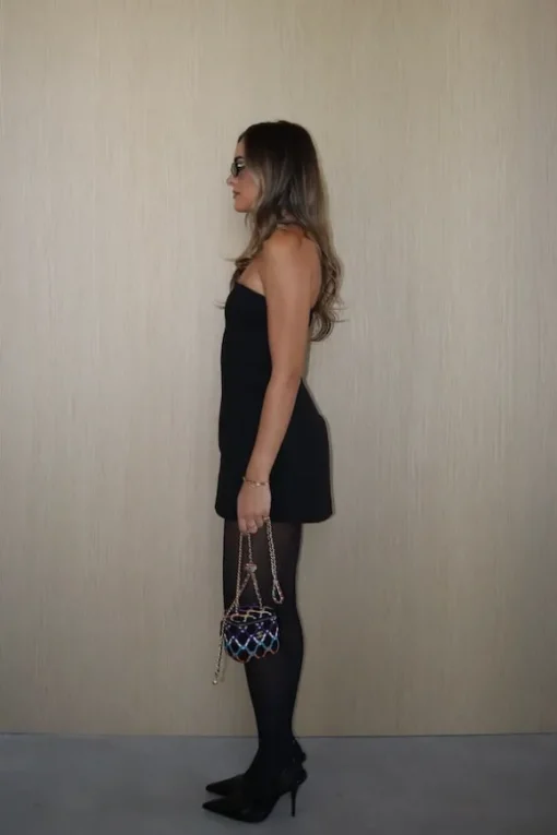Elena Mini Dress Black