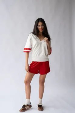 French Tennis Shirt Coconut