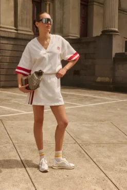 French Tennis Shirt Coconut