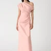 Gia Midi Dress Rose Quartz Pink