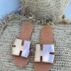 H Sandals Gold