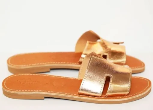 H Sandals Gold