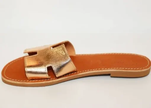 H Sandals Gold