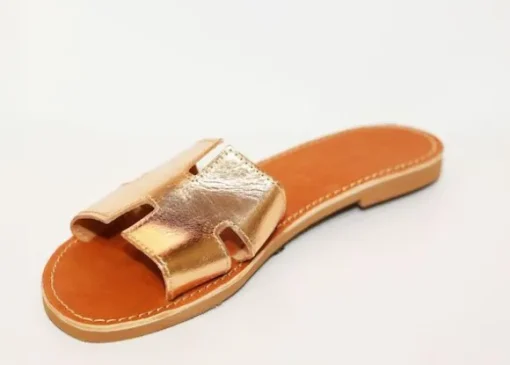 H Sandals Gold