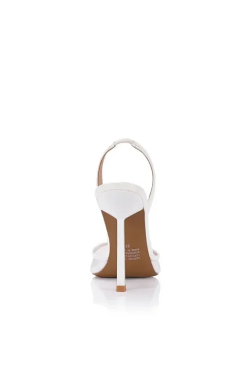 Harley Heel White Mesh