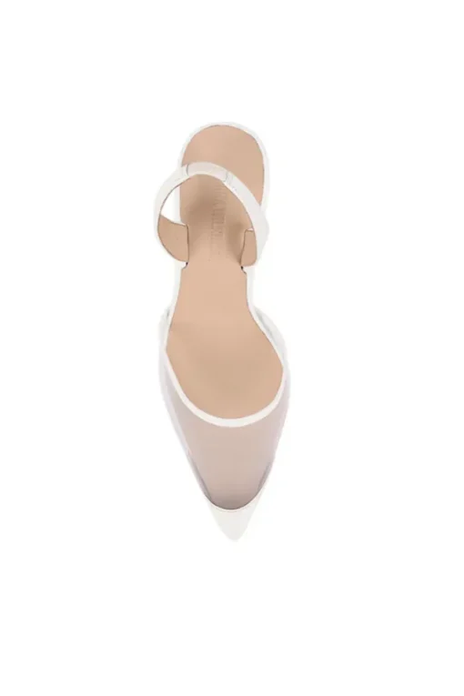 Harley Heel White Mesh