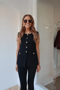 Helena Gilet Black