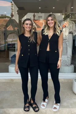 Helena Gilet Black