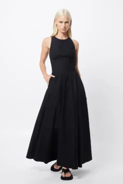 Homage Maxi Dress Black