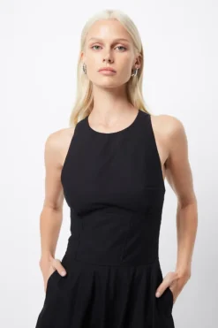 Homage Maxi Dress Black