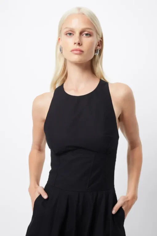 Homage Maxi Dress Black