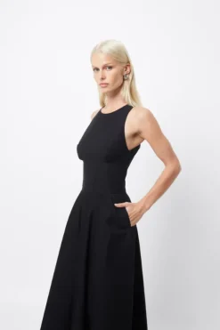 Homage Maxi Dress Black