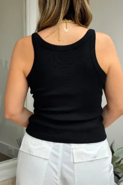 Isabella Tank Black