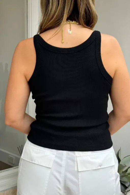 Isabella Tank Black