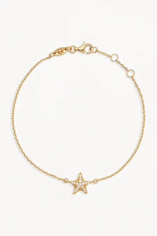 18k Gold Vermeil By The Starfish Bracelet