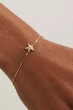 18k Gold Vermeil By The Starfish Bracelet