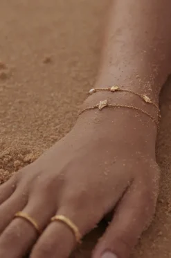 18k Gold Vermeil By The Starfish Bracelet