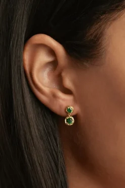 18k Gold Vermeil Depth Of You Drop Earrings