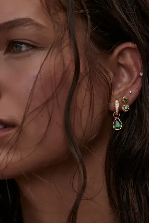 18k Gold Vermeil Depth Of You Drop Earrings