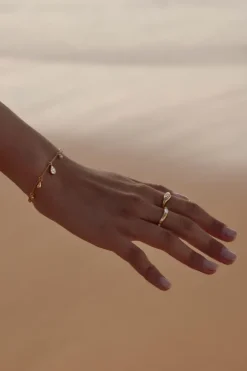 18k Gold Vermeil Gold Chasing Tides Ring