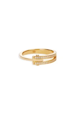 18k Gold Vermeil Gold Connect Deeply Ring