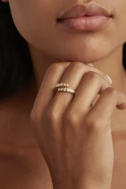 18k Gold Vermeil Gold Endless Tides Ring