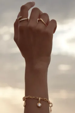 18k Gold Vermeil Gold Endless Tides Ring