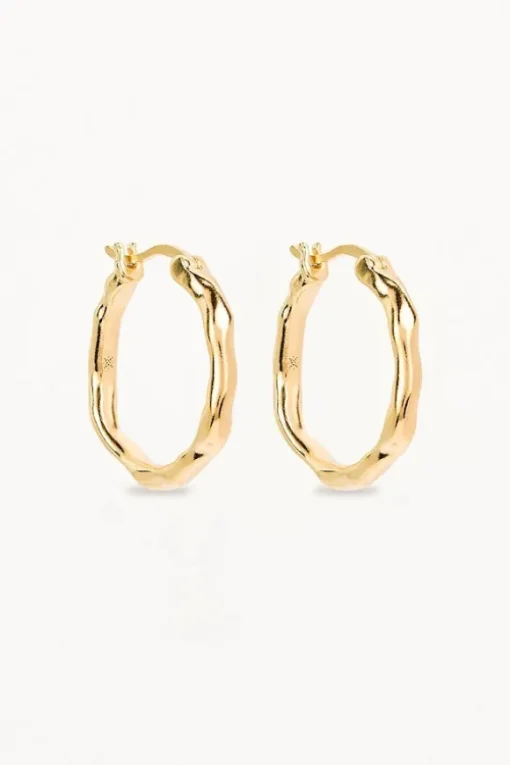 18k Gold Vermeil Lover Hoops