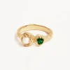 18k Gold Vermeil Moonlit Tides Ring