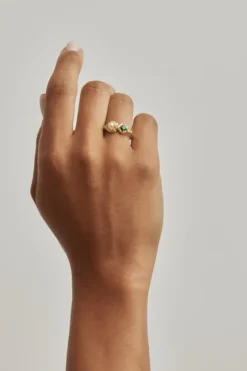 18k Gold Vermeil Moonlit Tides Ring