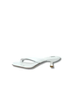 Kitty Heel White