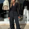 Lara Bodysuit Black