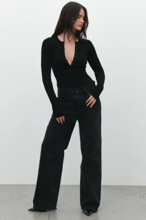 Lara Bodysuit Black
