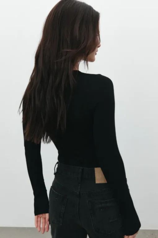 Lara Bodysuit Black