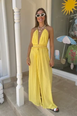 Lefkothea Dress Lemon