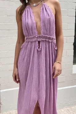 Lefkothea Dress Lilac