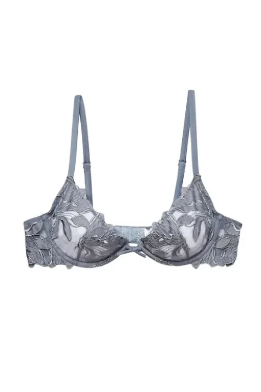 Lily Embroidery Plunge Demi Bra Mr. Grey