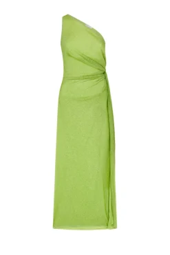Lumiere Knot Dress Lime
