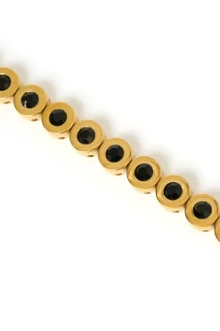 Maeve Gold Bracelet Black