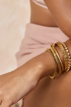 Maeve Gold Bracelet Stone