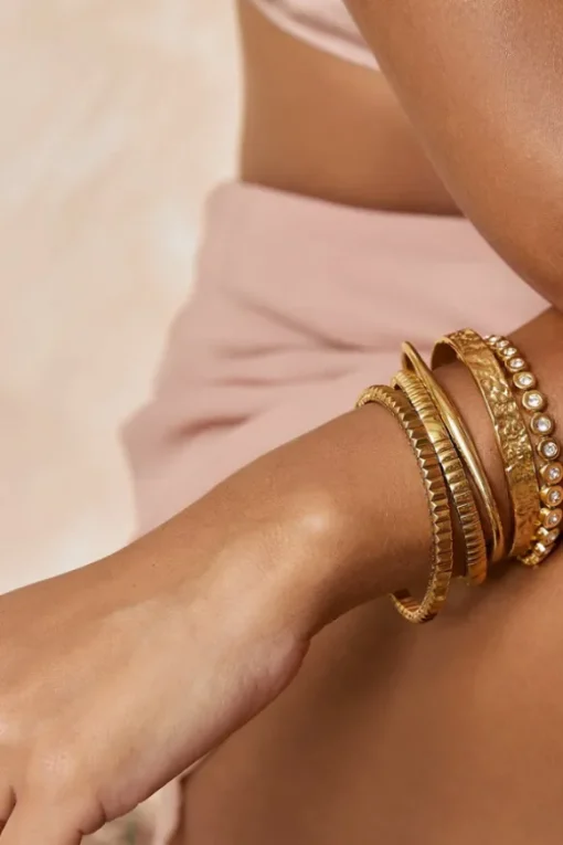 Maeve Gold Bracelet Stone