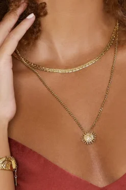 Magnolia Gold Necklace