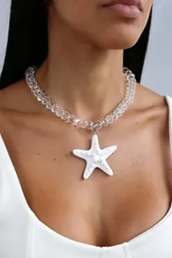 Mermaid Dreams Necklace White