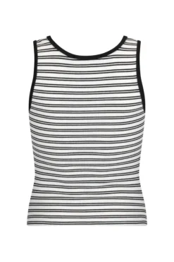 Mio Tank Noir Stripe