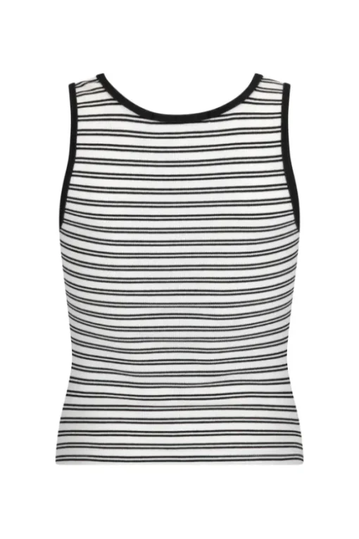 Mio Tank Noir Stripe