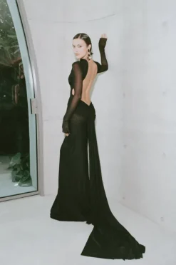 Monaco Gown Black
