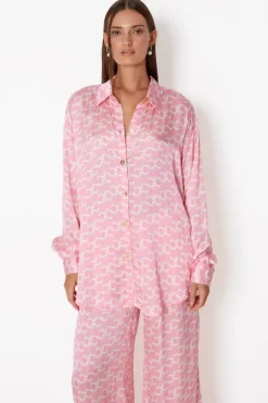 Muse Shirt Logomania Pink