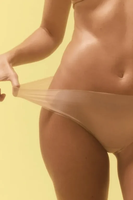 Nude Invisible High Waisted Brief